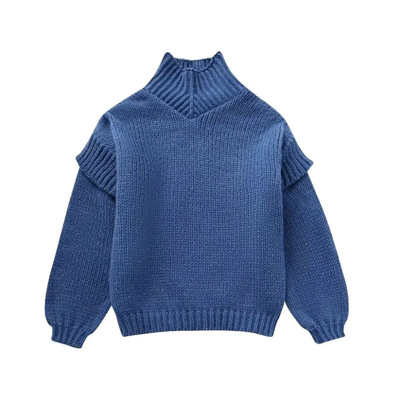 Elizabeth | Entspannter Rollkragenpullover für Frauen