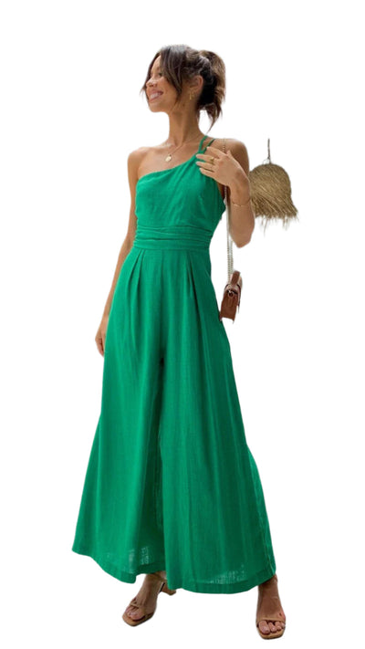 Maelis Ein-Schulter Weiter Ben Jumpsuit