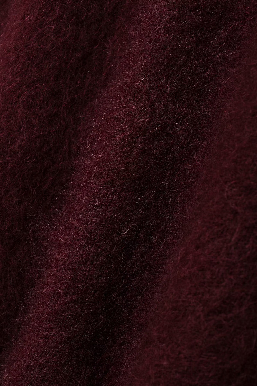 Frieda | Luxuriöser weicher burgunderfarbener Damenpullover