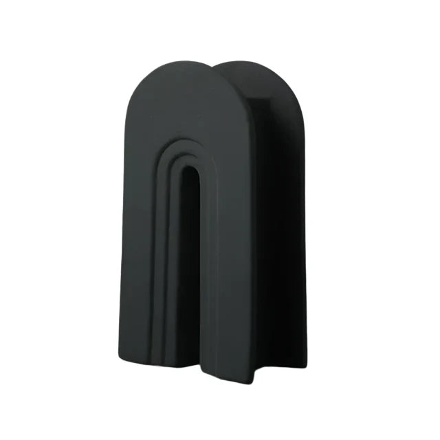 GeoSculpt Handgefertigte Keramikvase – Modernes Geometrisches Design