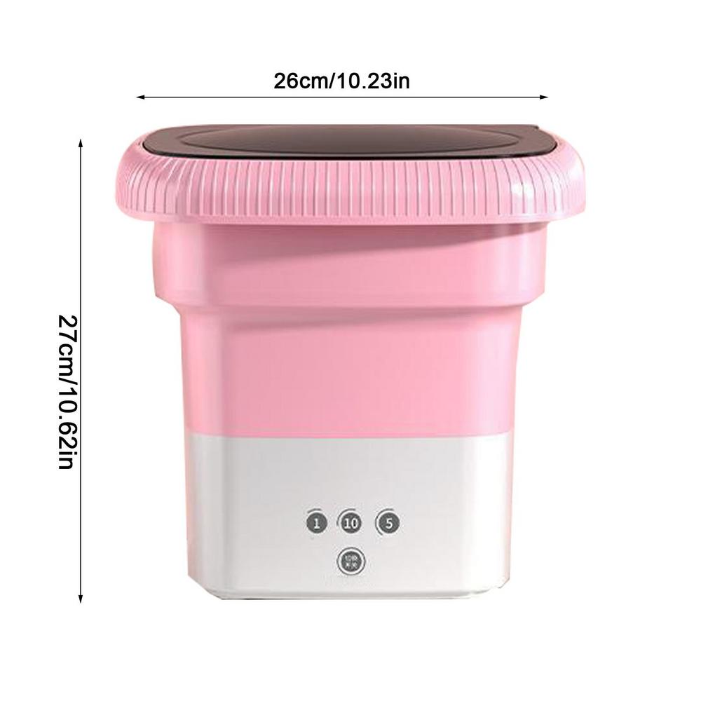 AquaFold Mini Waschmaschine – Kompakte, zusammenklappbare Waschmaschine für einen smarten Lebensstil