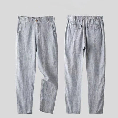 KÄTHE - ENSEMBLE AUS BLAZER UND LEINENHOSE