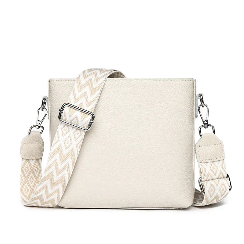 Matilda | Finnisches PU Leder Schultertasche