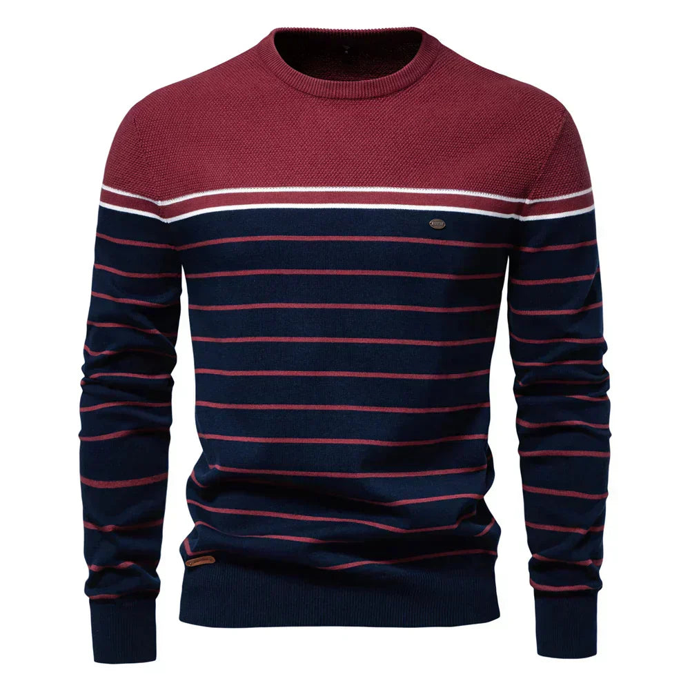 Mateusz - Gestreifter Pullover