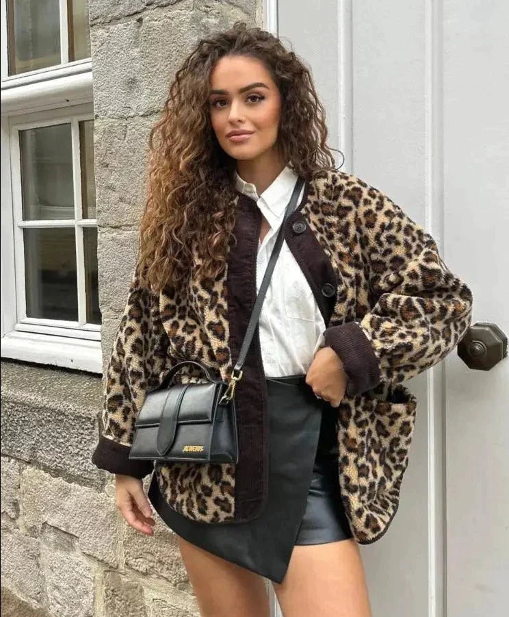 Alessia - Leoparden-Jacke
