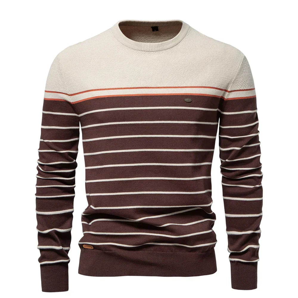 Mateusz - Gestreifter Pullover
