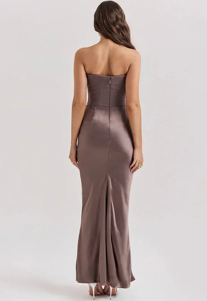 Ariana - Sexy Korsett Maxikleid