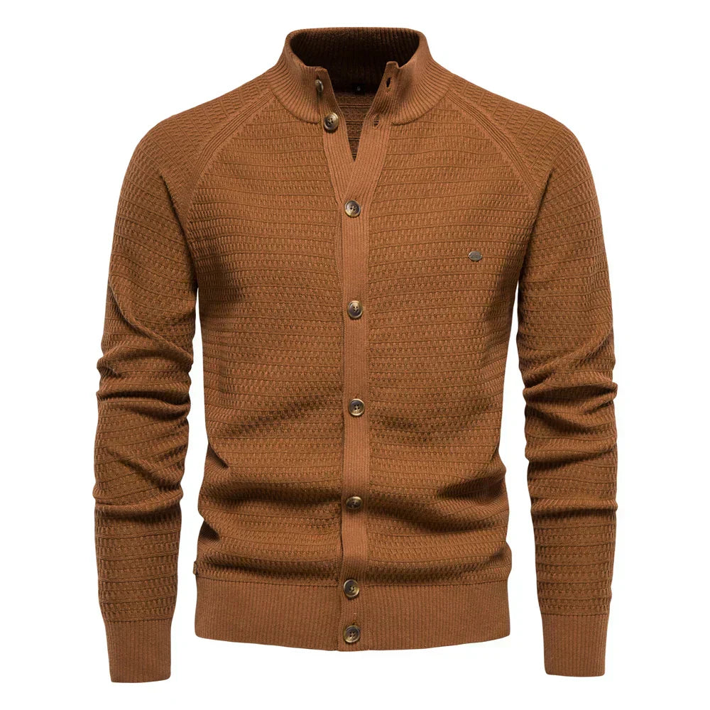Florencio - Exklusive Baumwoll Strick Jacke