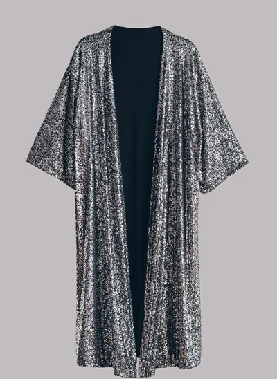 Viola - Modischer Pailletten-Cardigan