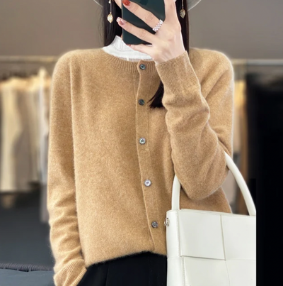 Mariana - Kuschelige Strickjacke Aus Wolle