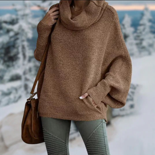 Ulrike | Eleganter Damenpullover in Schildpatt