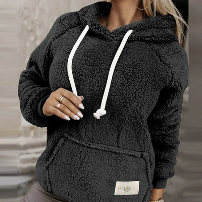 Stefania | Cozy Relaxed Fit Damen-Teddy-Pullover