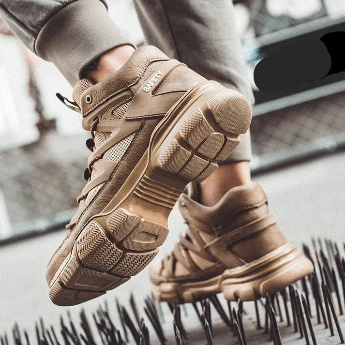 Anton | Langlebiger Komfort Schutz Männer Arbeit Sicherheitsschuhe