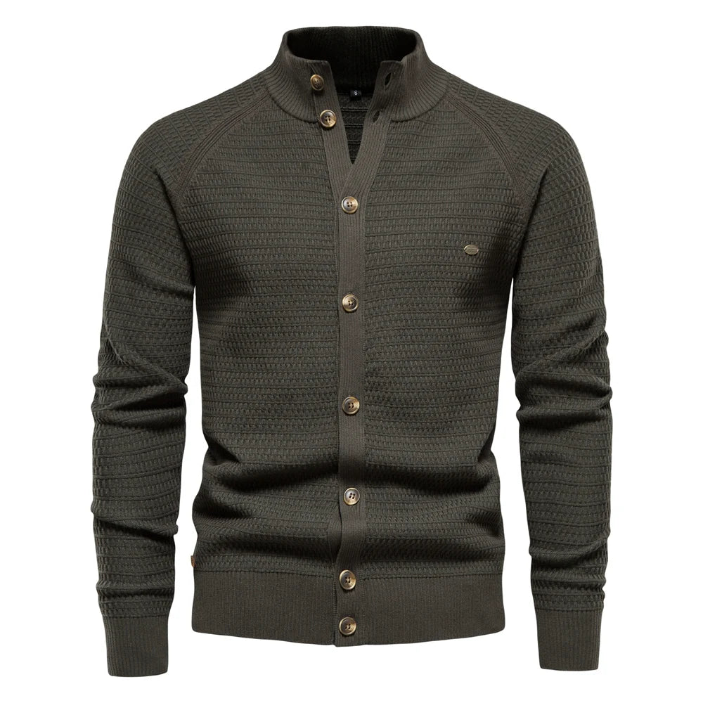 Florencio - Exklusive Baumwoll Strick Jacke