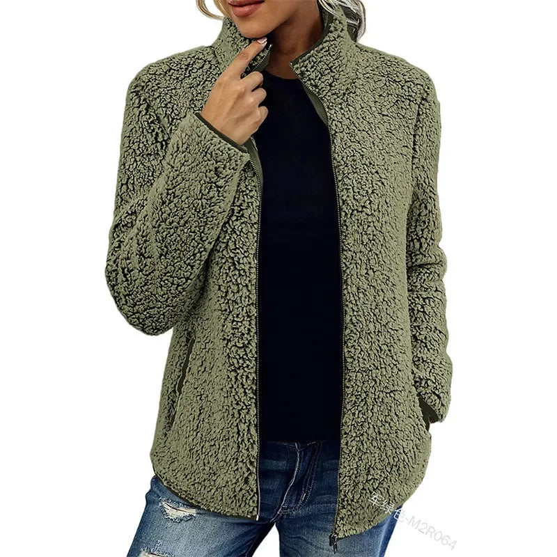 Yesenia | Weiche & warme Fleece-Damenjacke