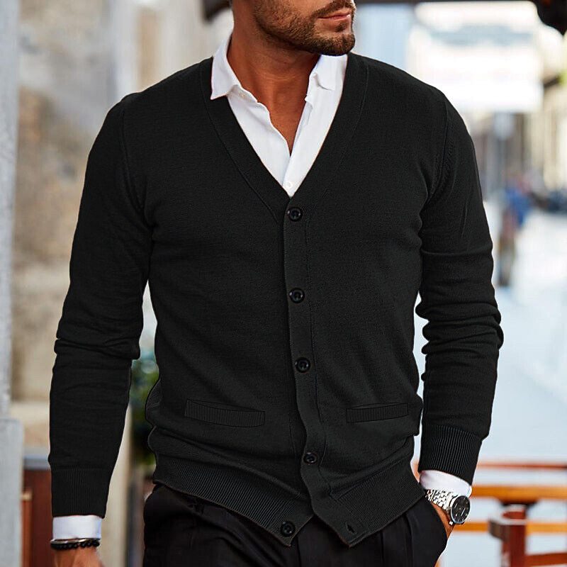 Oswaldo | Lässige Strickjacke für Männer