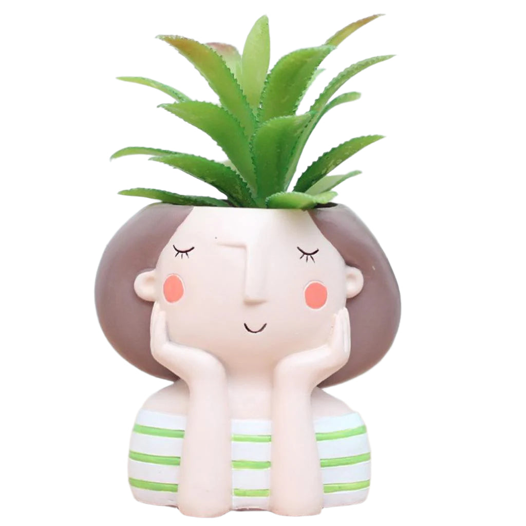 Modelle Sukkulenten-Topf mit Doppelverwendung