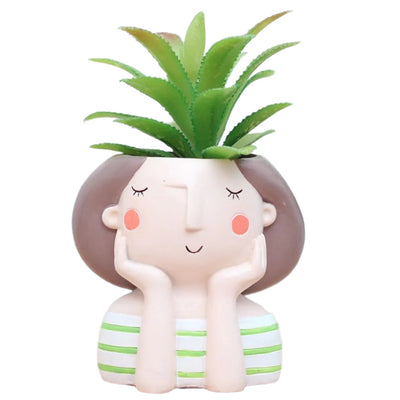 Modelle Sukkulenten-Topf mit Doppelverwendung