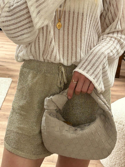 Elsa - Modische Mini-Wildledertasche