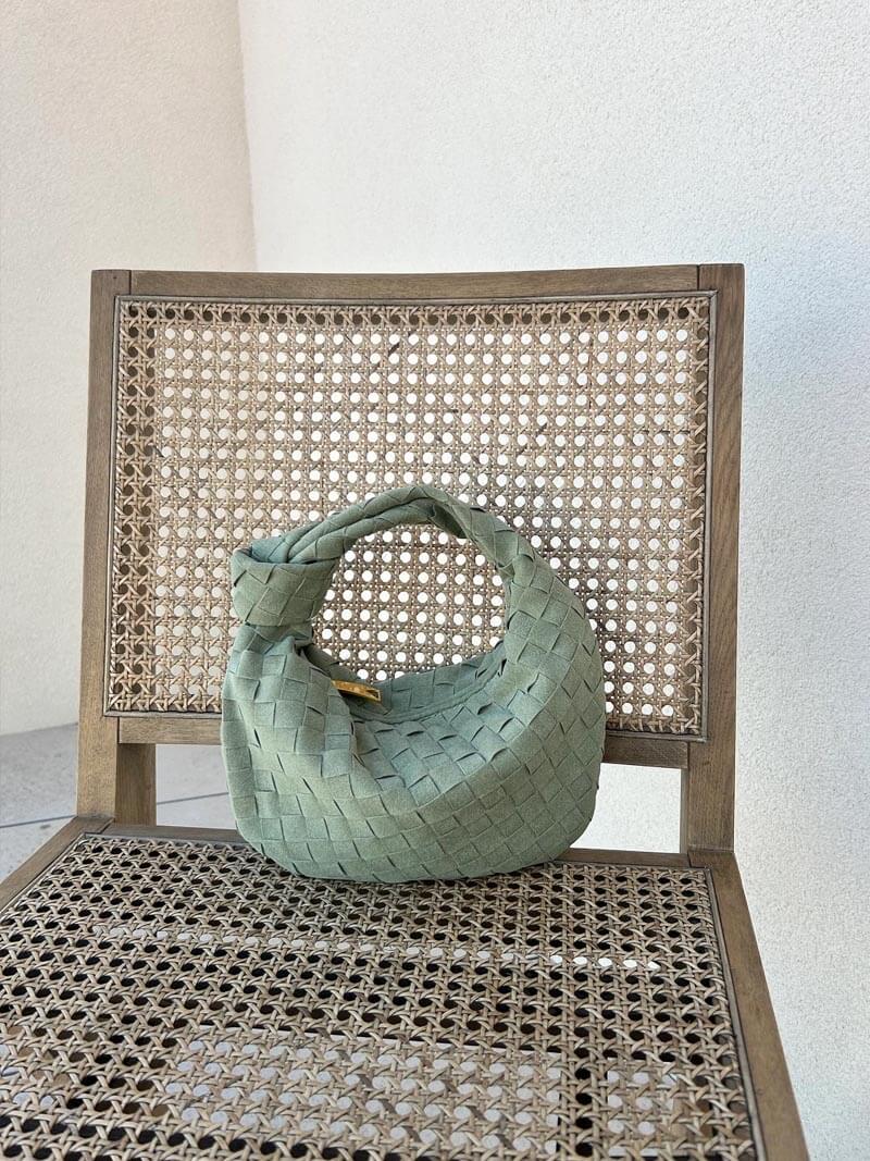 Elsa - Modische Mini-Wildledertasche
