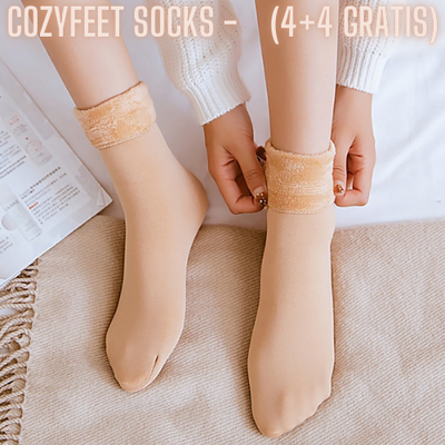 CozyFeet Socks - Winter-Samt-Socken (4+4 gratis)