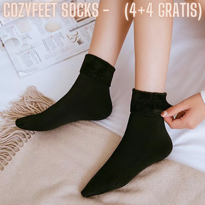 CozyFeet Socks - Winter-Samt-Socken (4+4 gratis)