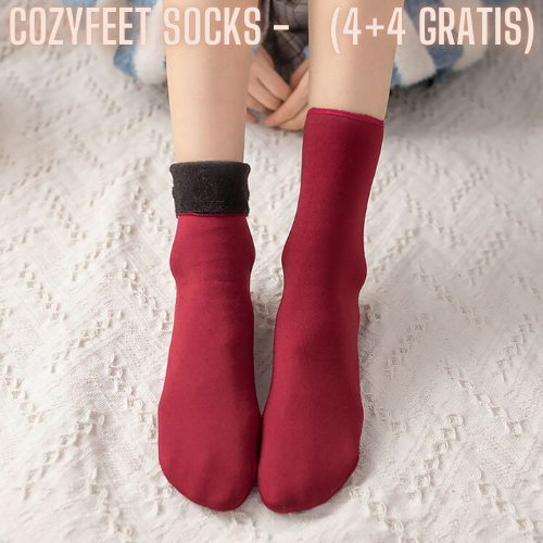 CozyFeet Socks - Winter-Samt-Socken (4+4 gratis)