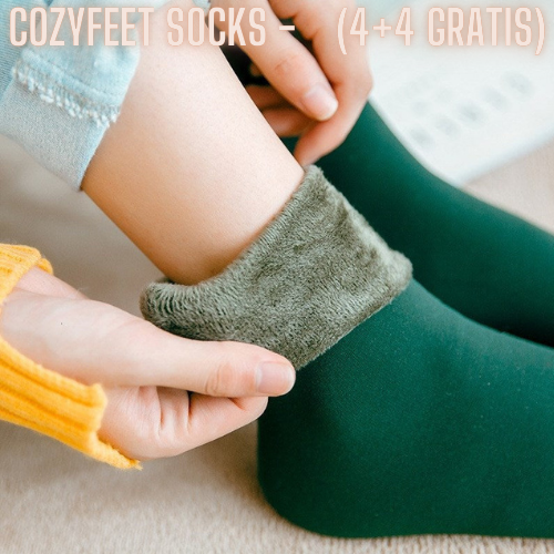 CozyFeet Socks - Winter-Samt-Socken (4+4 gratis)