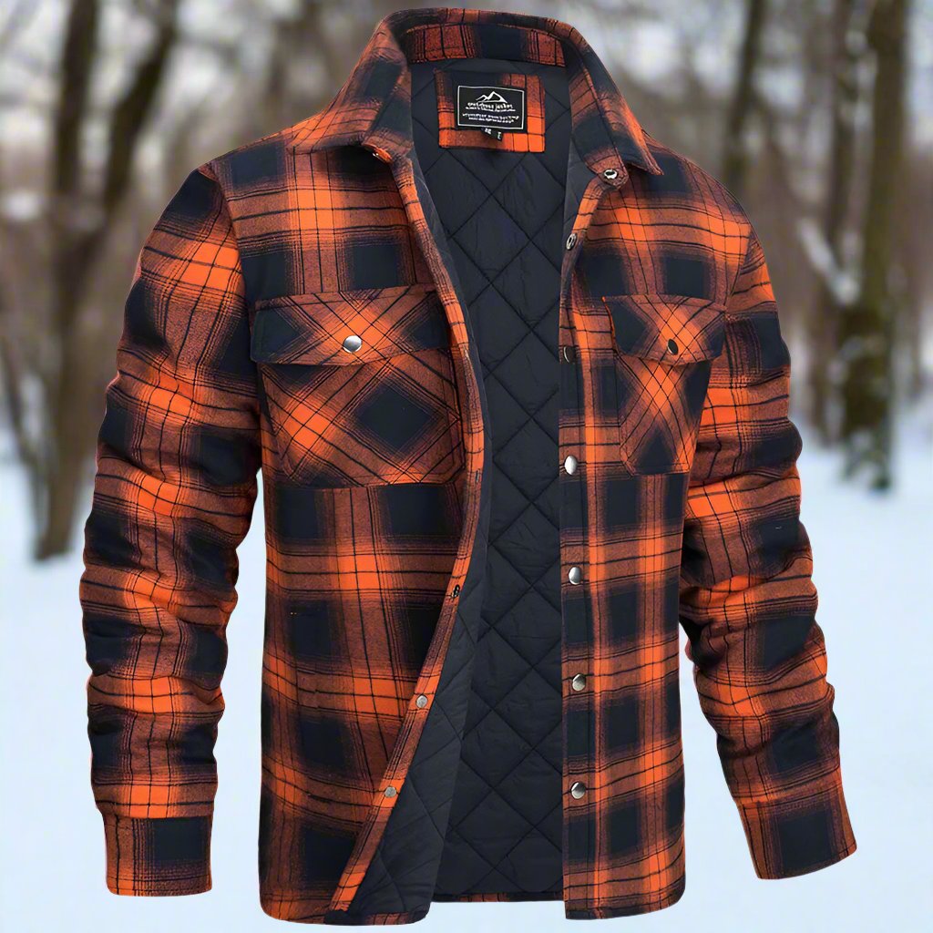 Robuste, stylische und bequeme Holzfällerjacke für Herren