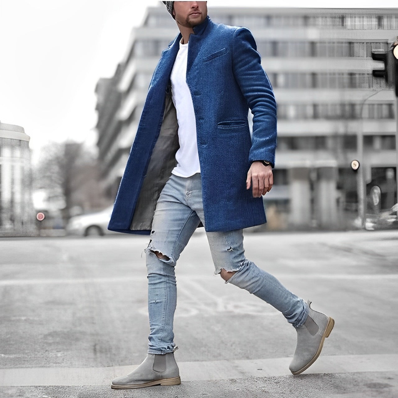 Eleganter Mantel für Männer