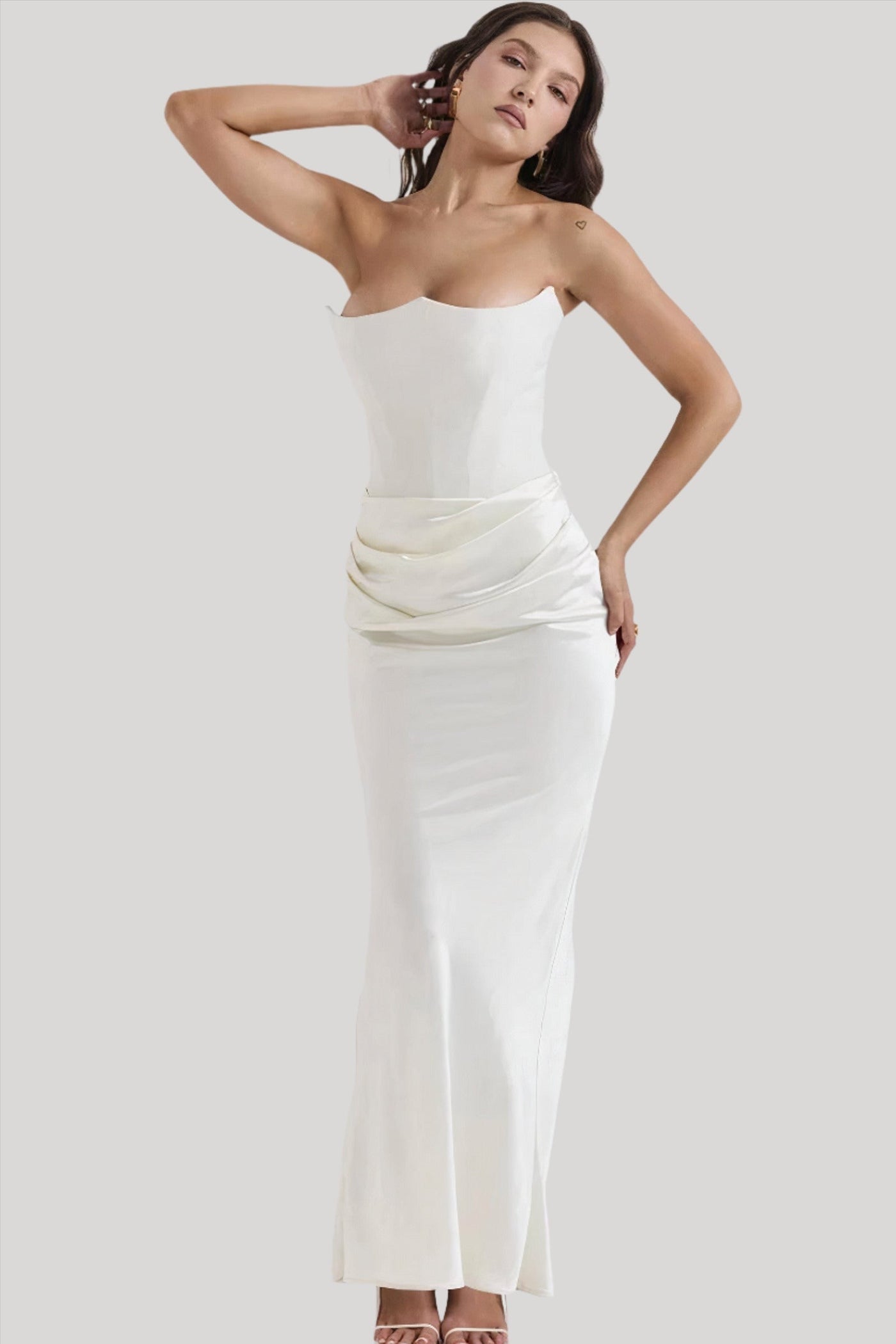 Ariana - Sexy Korsett Maxikleid