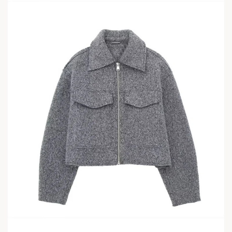 Titiana | Trendy Bequeme Herbst Damen Jacke