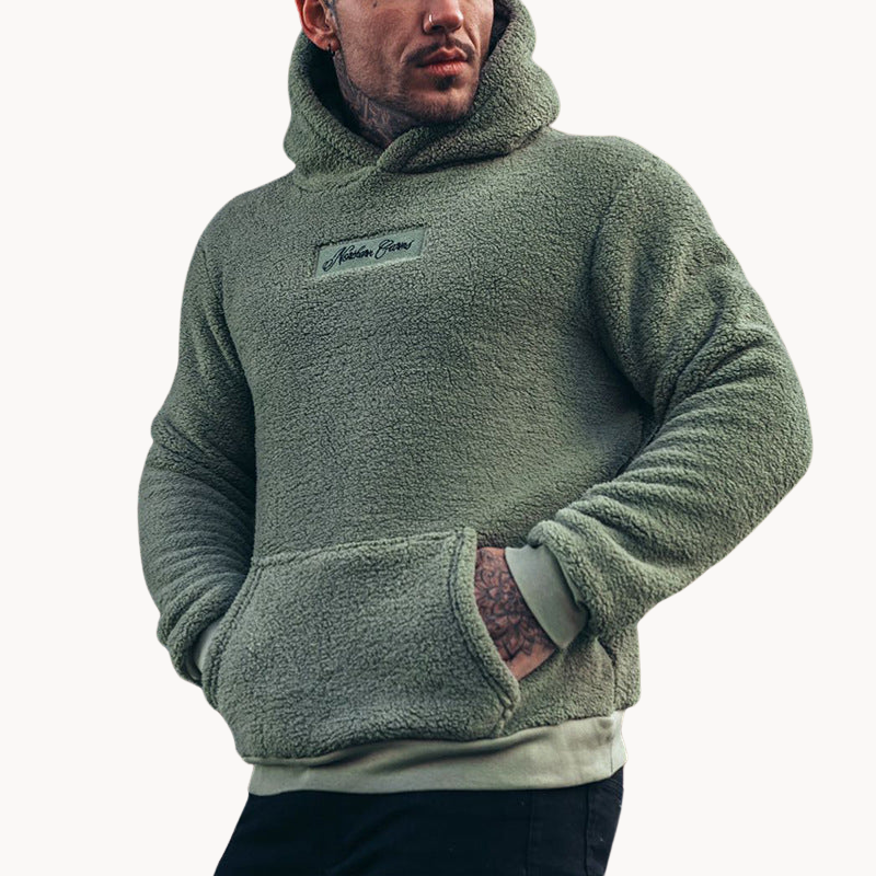 Alfio | Gemütlich Warm Lässig Herren Kapuzenpullover