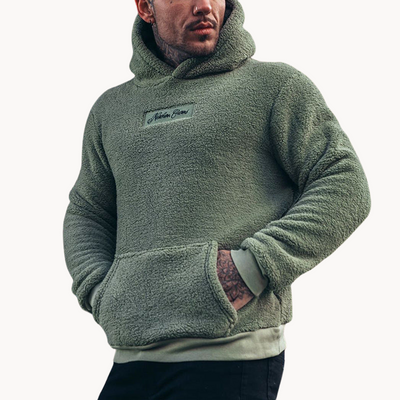 Alfio | Gemütlich Warm Lässig Herren Kapuzenpullover