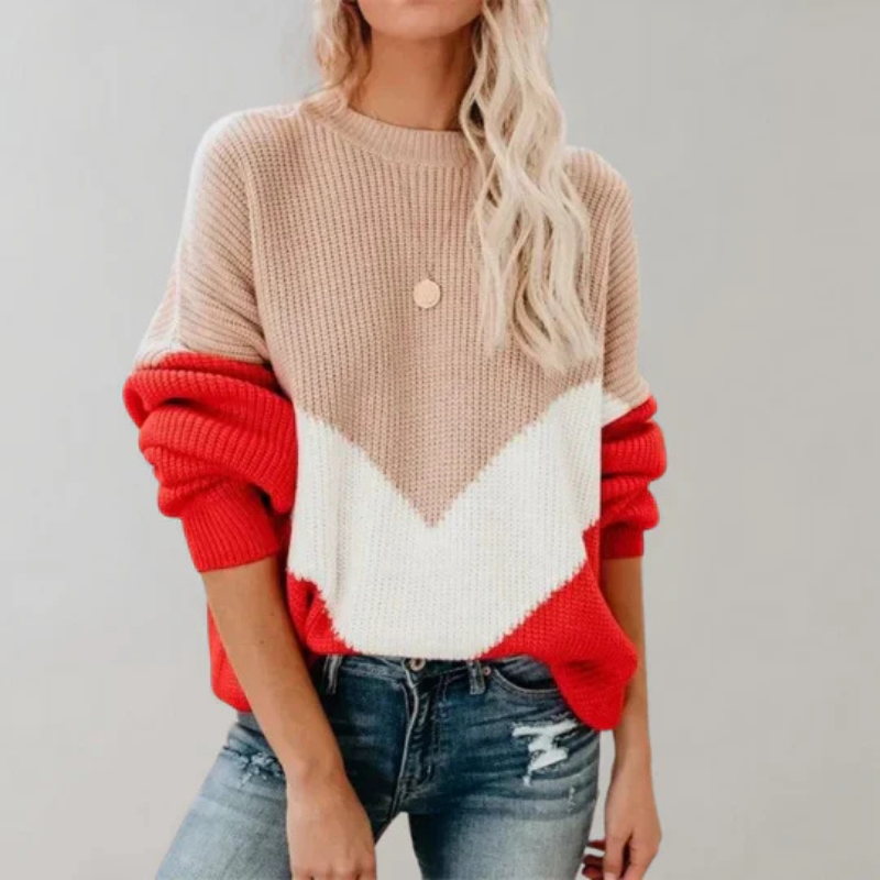 Larisa | Oversized Trendy Comfort Damenpullover