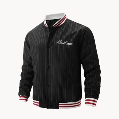 Leif | Stretchy Striped Fit Herren Sportjacke