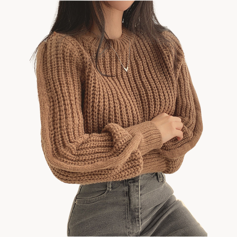Jovanka | Modern Chunky Knit Damen Pullover