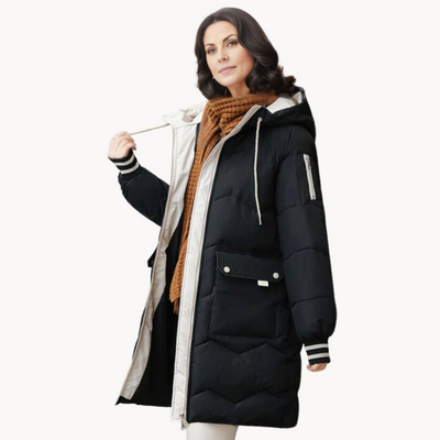 Alessia | Kuscheliger Winter gefütterter Parka Damenmantel