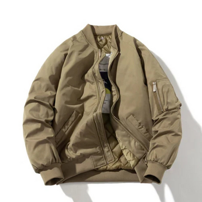 Urban | Modern Bequemer Pilot Bomber Herrenjacke