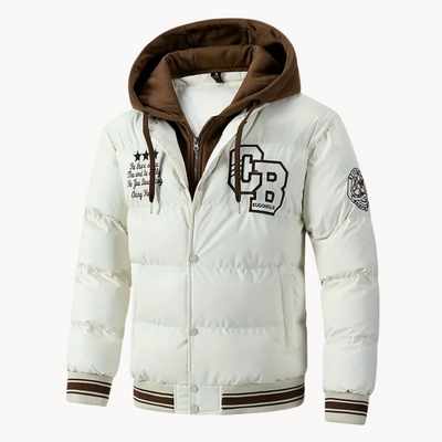 Zdenko | Bequeme lässige Herrenjacke mit Kapuze