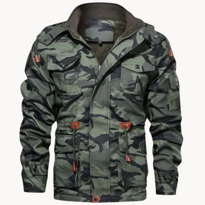 Dymitr | Warme pelzgefütterte Herren-Winterjacke