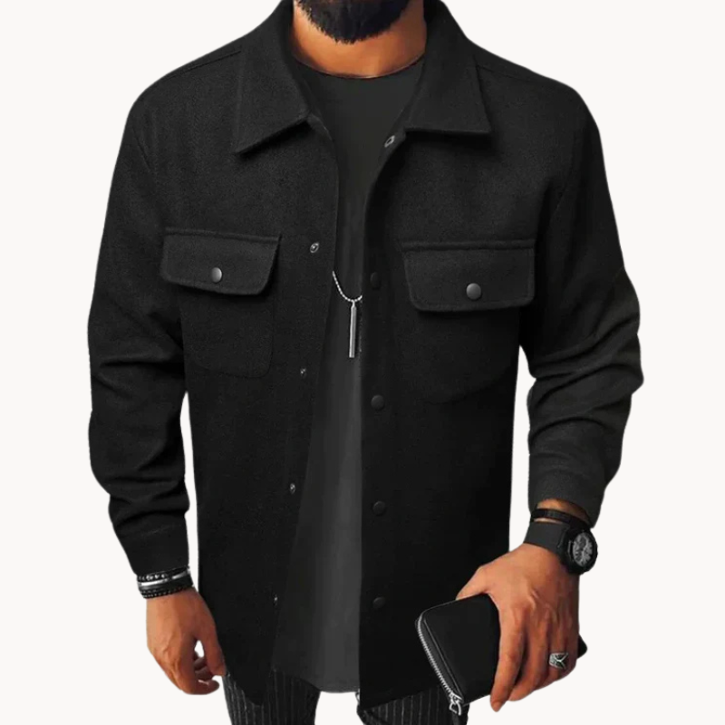 Stepan | Unglaublich bequeme und warme Herren-Hemdjacke