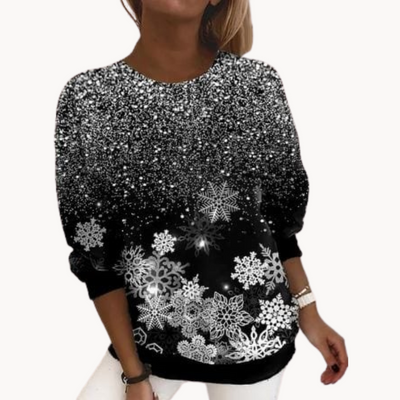 Yasmine | Elegantes festliches Damen-Sweatshirt