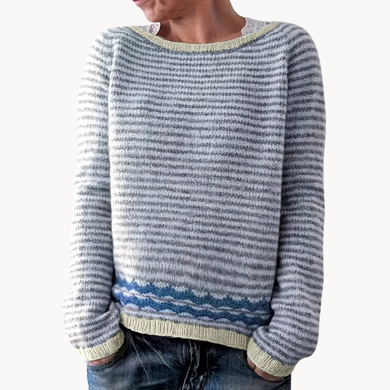 Fiorella | Zeitlos gestreifter Pullover für Damen