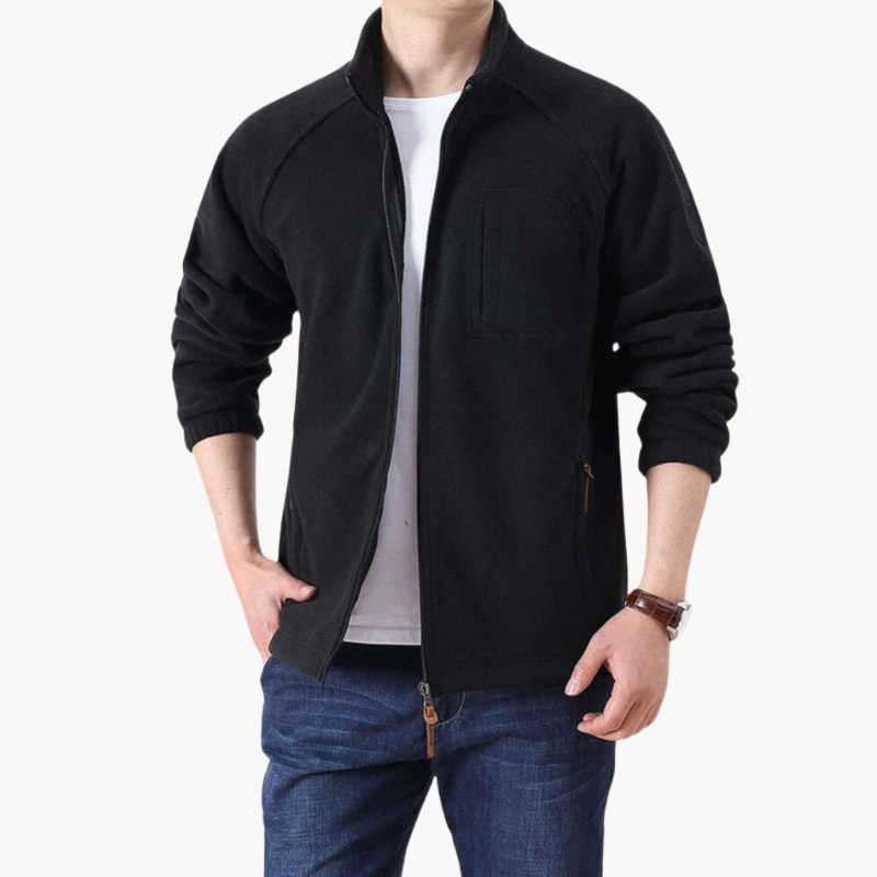 Bertram | Komfortable Wärme Herren Fleece Jacke
