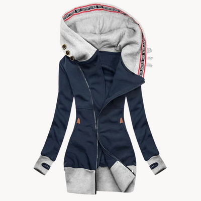 Christina | Gemütliches übergroßes Langarm-Damenjacke