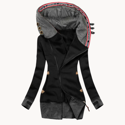 Christina | Gemütliches übergroßes Langarm-Damenjacke