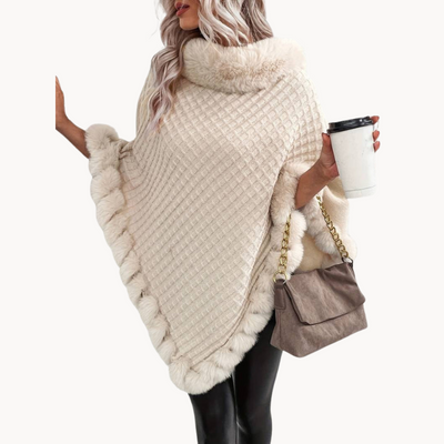 Federica | Grob gestrickter Damenpullover in Übergröße