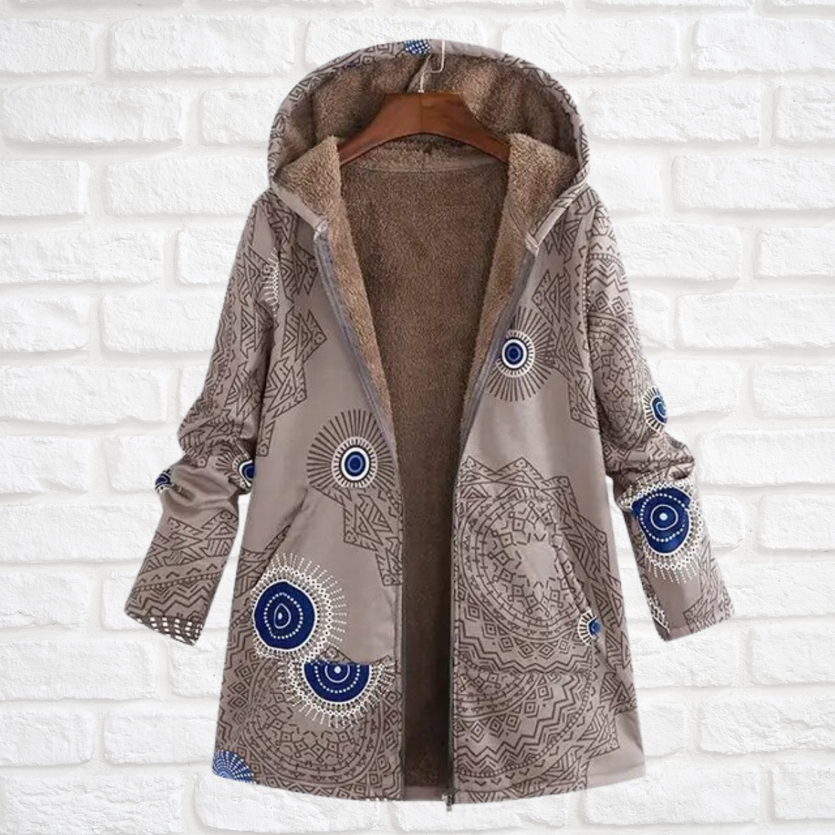 Bedruckte Jacke für Frauen