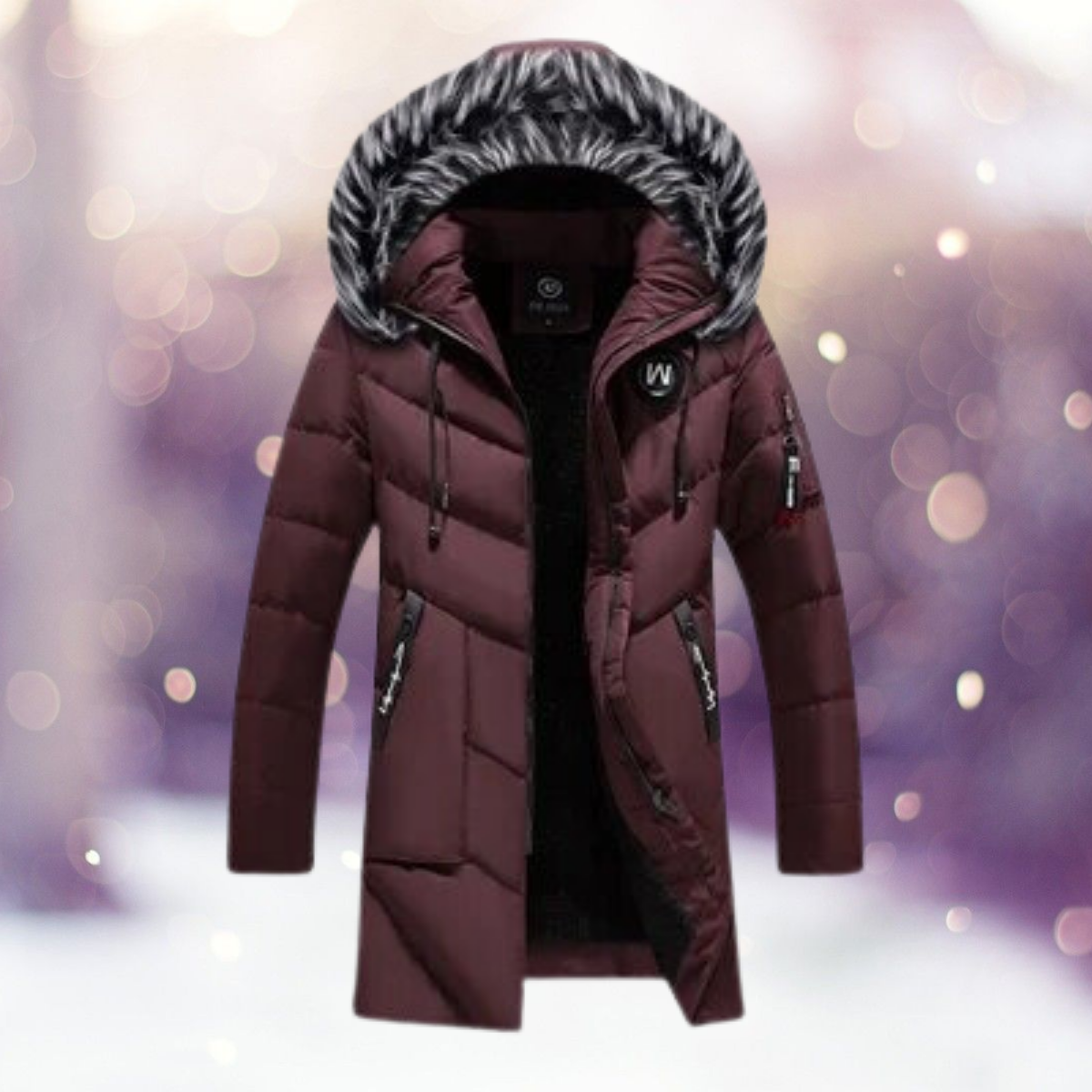 Warme Winterjacke für Männer